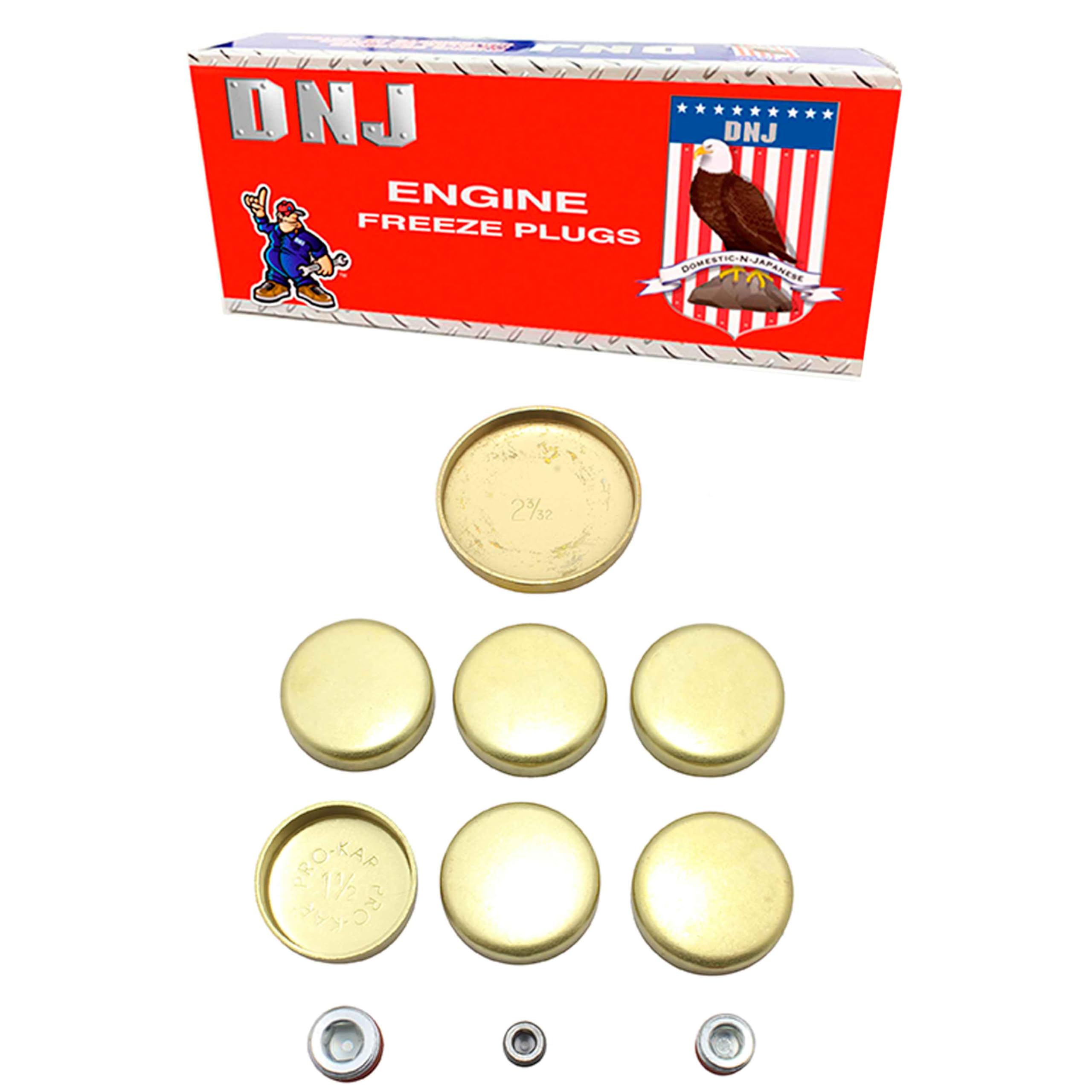 Amazon.com: DNJ FPS422 Brass Freeze Plug Set for 1990-2011 Ford